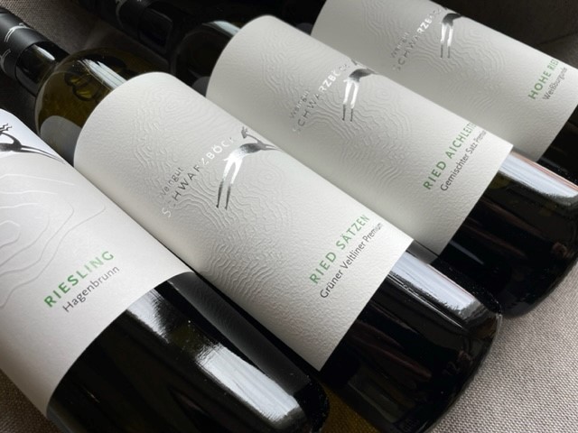 bei der Weinlese, Rote Trauben